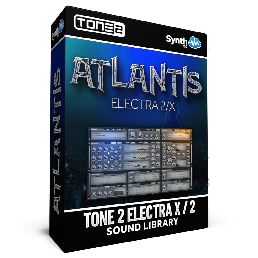 SCL143 - Electra X / 2 Atlantis - Tone 2 Electra X / 2 ( 40 presets )