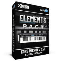 LDX002 - Elements - Korg MicroX / X50 ( 11 presets )