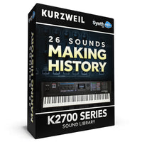 SCL395 - ( Bundle ) - Coverlogia V1 + 26 Sounds - Making History V1 - Kurzweil K2700