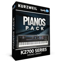 K27017 - ( Bundle ) - Brass & Fisa + Pianos Pack - Kurzweil K2700