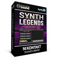SLG001 - Synth Legends V1 - Native Instruments Kontakt