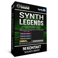 SLG003 - Synth Legends V3 - Native Instruments Kontakt