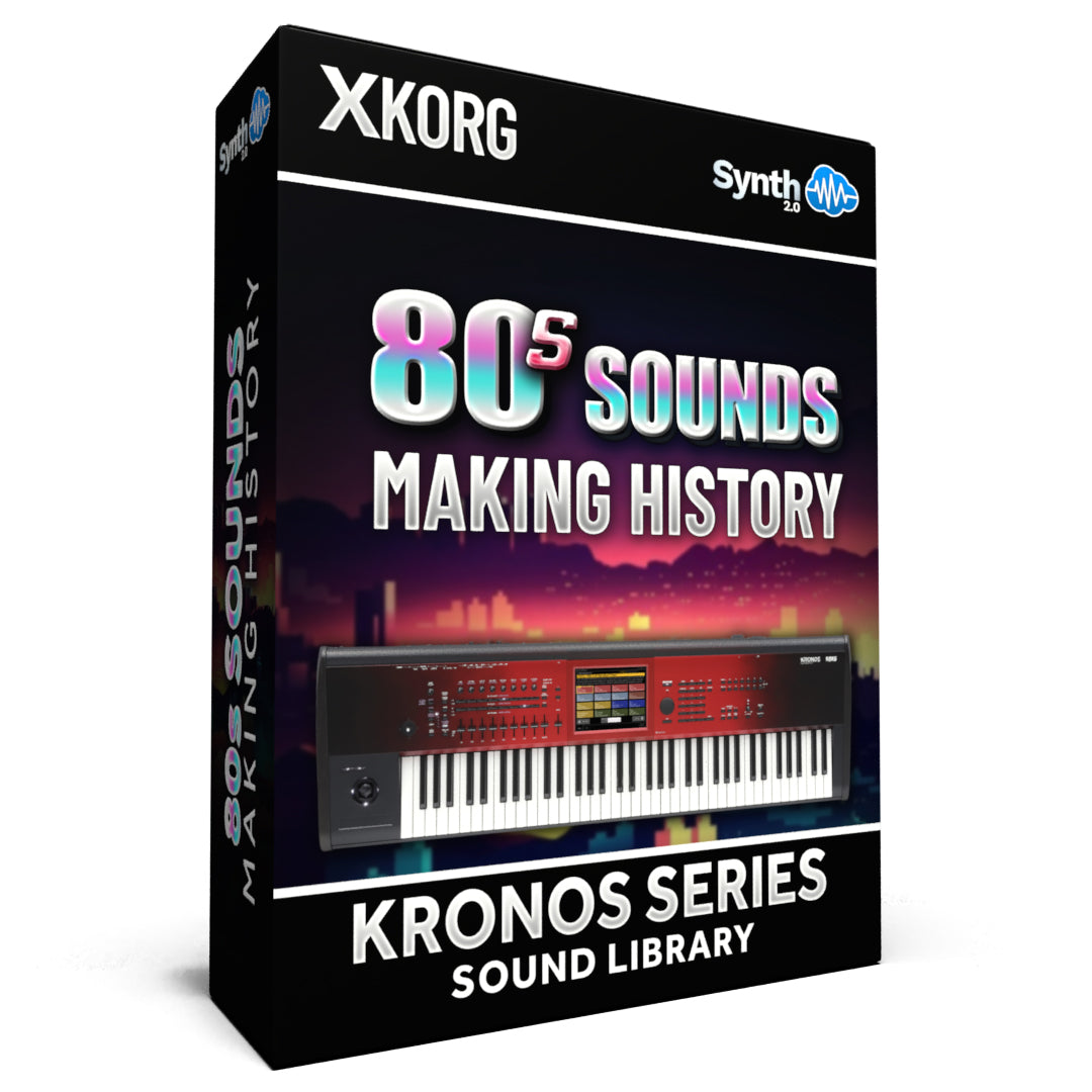 SCL408 - ( Bundle ) - 80s Sounds - Making History + 85 Sounds - Making History Vol.1 - Korg Kronos