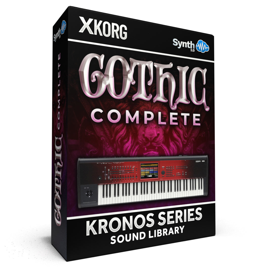 SKL011 - Gothic Complete - Korg Kronos / X / 2 / Platinum / Ls ( over 100 presets )