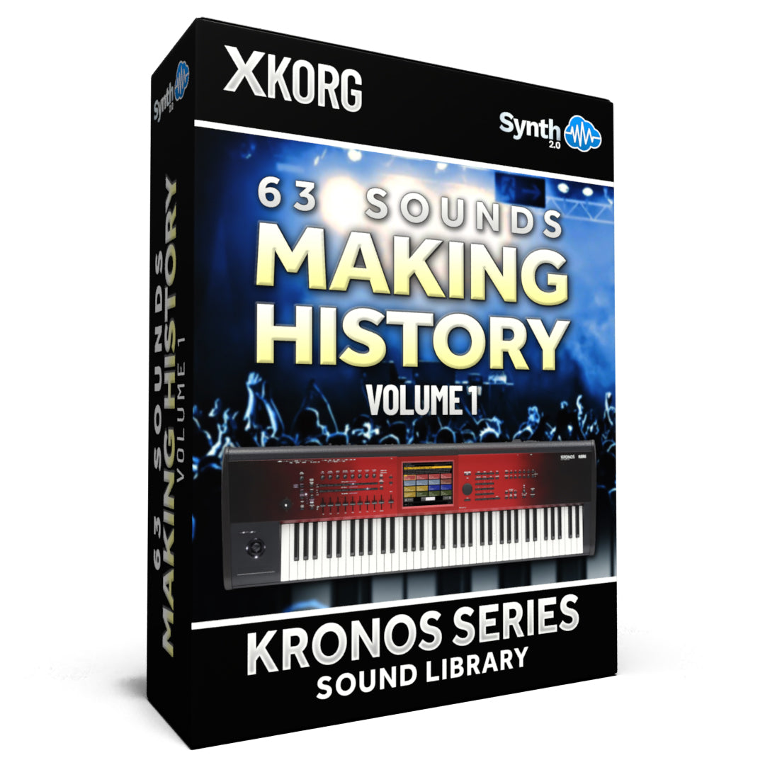 LDX301 - 63 Sounds - Making History Vol.1 - Korg Kronos Series