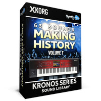 LDX301 - 63 Sounds - Making History Vol. 1 - Korg Kronos Series