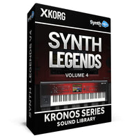 SLG004 - Synth Legends V4 - Korg Kronos Series ( 34 presets )