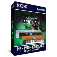 STZ041 - Full set "ACID RAIN" - KORG M3 / M50 / Krome / Krome Ex