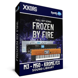 STZ007 - Full set "FROZEN BY FIRE" - KORG M3 / M50 / Krome / Krome Ex