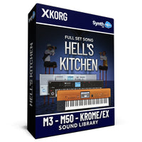 STZ034 - Full set "HELL'S KITCHEN" - KORG M3 / M50 / Krome / Krome Ex