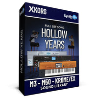 STZ033 - Full set "HOLLOW YEARS" - KORG M3 / M50 / Krome / Krome Ex