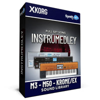 STZ032 - Full set "INSTRUMEDLEY" - KORG M3 / M50 / Krome / Krome Ex