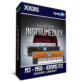 STZ032 - Full set "INSTRUMEDLEY" - KORG M3 / M50 / Krome / Krome Ex