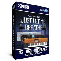 STZ030 - Full set "JUST LET ME BREATHE - KORG M3 / M50 / Krome / Krome Ex