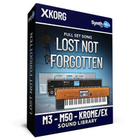 STZ028 - Full set "LOST NOT FORGOTTEN - KORG M3 / M50 / Krome / Krome Ex