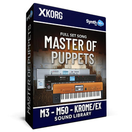 STZ006 - Full set "MASTER OF PUPPETS" - KORG M3 / M50 / Krome / Krome Ex