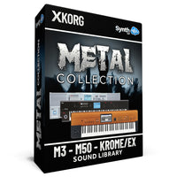 SCL008 - Metal Collection - KORG M3 / M50 / Krome / Krome Ex