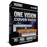 LDX169 - One Vision V.2 Cover Pack - Korg M3 / M50 / Krome / Krome Ex