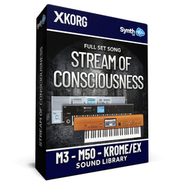 STZ021 - Full set "STREAM OF CONSCIOUSNESS" - KORG M3 / M50 / Krome / Krome Ex