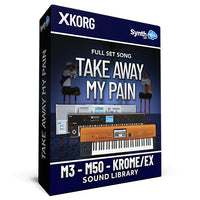 STZ019 - Full set "TAKE AWAY MY PAIN" - KORG M3 / M50 / Krome / Krome Ex