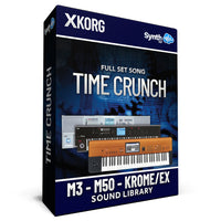 STZ002 - Full set "TIME CRUNCH" - KORG M3 / M50 / Krome / Krome Ex