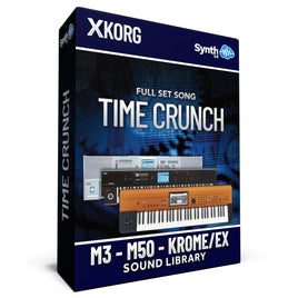 STZ002 - Full set "TIME CRUNCH" - KORG M3 / M50 / Krome / Krome Ex