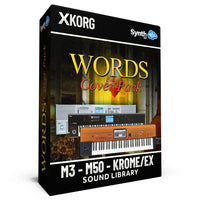 LDX092 - Words Cover Pack - Korg M3 / M50 / Krome / Krome Ex