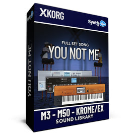 STZ010 - Full set "YOU NOT ME" - KORG M3 / M50 / Krome / Krome Ex