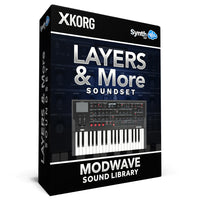 VTL018 - Layers & More Soundset - Korg Modwave ( 40 performances )