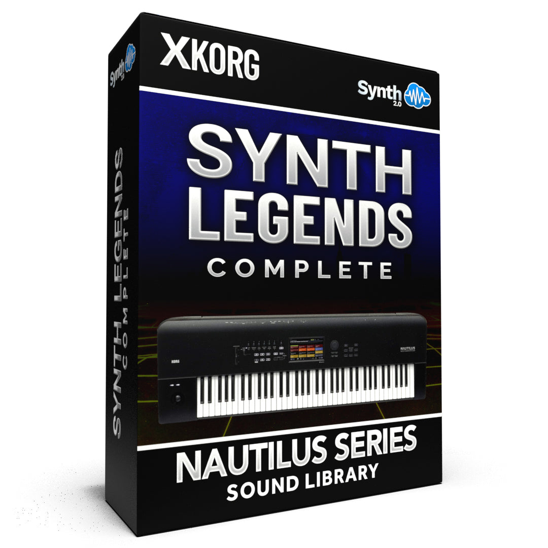 SLG007 - Complete Synth Legends - Korg Nautilus Series ( 128 presets )