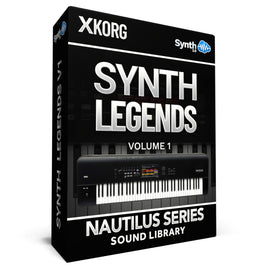 SLG001 - Synth Legends V1 - Korg Nautilus Series ( 34 sounds )