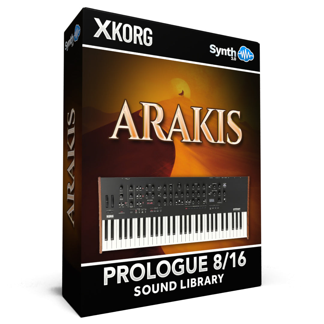 LFO019 - Arakis - Korg Prologue 8 / 16 ( 55 presets )