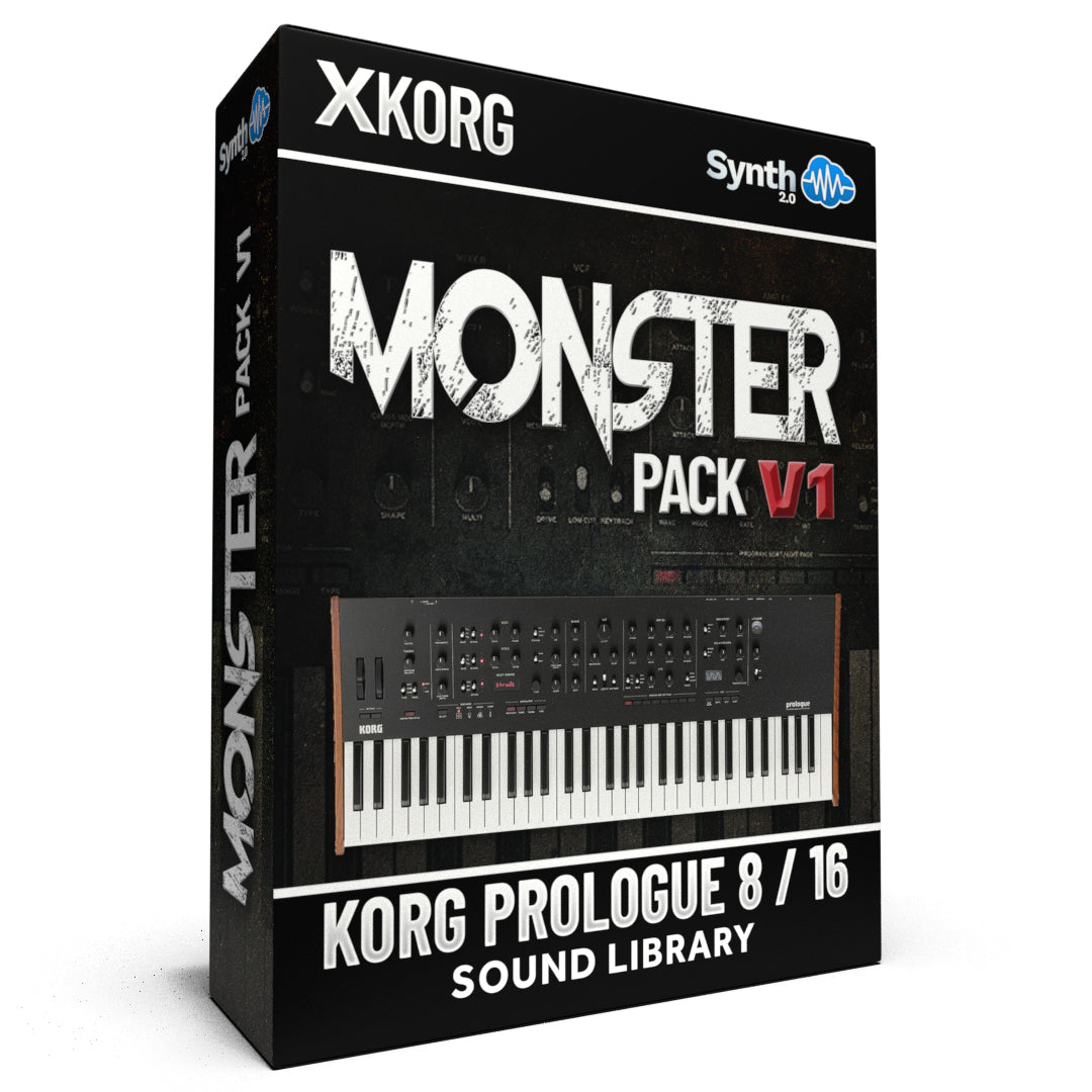 SCL090 - Monster Pack V1 - Korg Prologue 8 / 16 ( 157 presets )