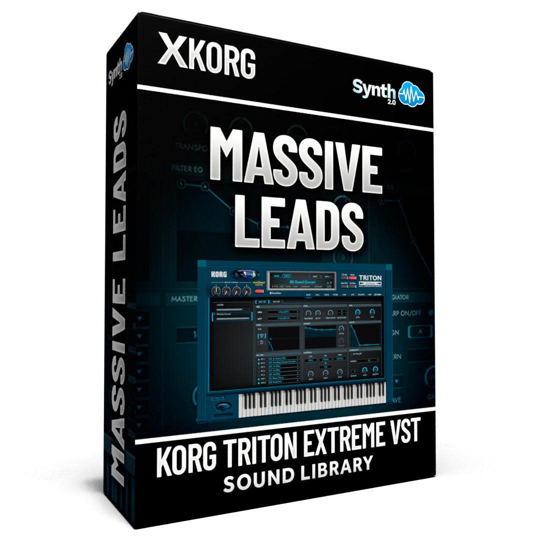 LDX224 - Massive Leads - Korg TRITON EXTREME VST ( 24 presets )