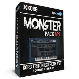 SCL329 - Monster Pack V1 - Korg TRITON EXTREME VST