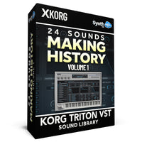 LDX301 - 24 Sounds - Making History Vol.1 - Korg TRITON VST / TRITON EXTREME VST