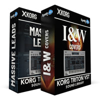 LDX223 - ( Bundle ) - I&W Covers + Massive Leads - Korg TRITON VST / TRITON EXTREME VST