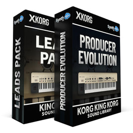 LDX026 - ( Bundle ) - Producer Evolution + Leads Pack - Korg KingKorg