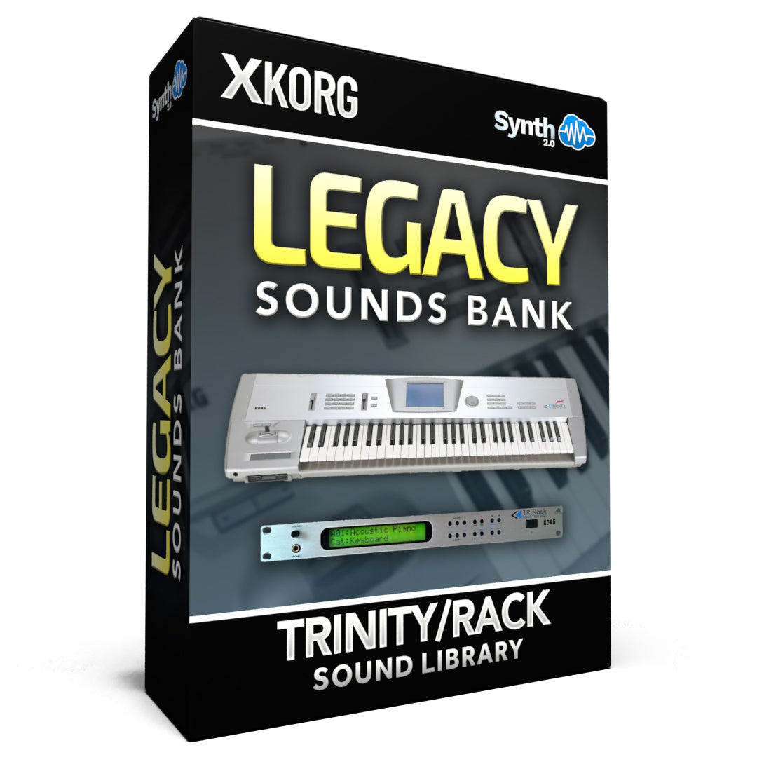 LDX023 - Legacy Sounds Pack - ( Monster Pack V.1 + Pink Floyd Covers + Bonus Sounds + Kurzy Piano (PBS) ) - Korg Trinity / Rack