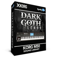 LDX214 - Dark Goth Leads - Korg M50 ( 12 presets )