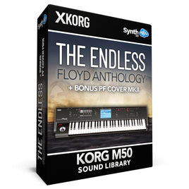 SSX118 - The Endless Floyd Anthology - Korg M50 + Bonus PF Cover MKII ( 70 presets )