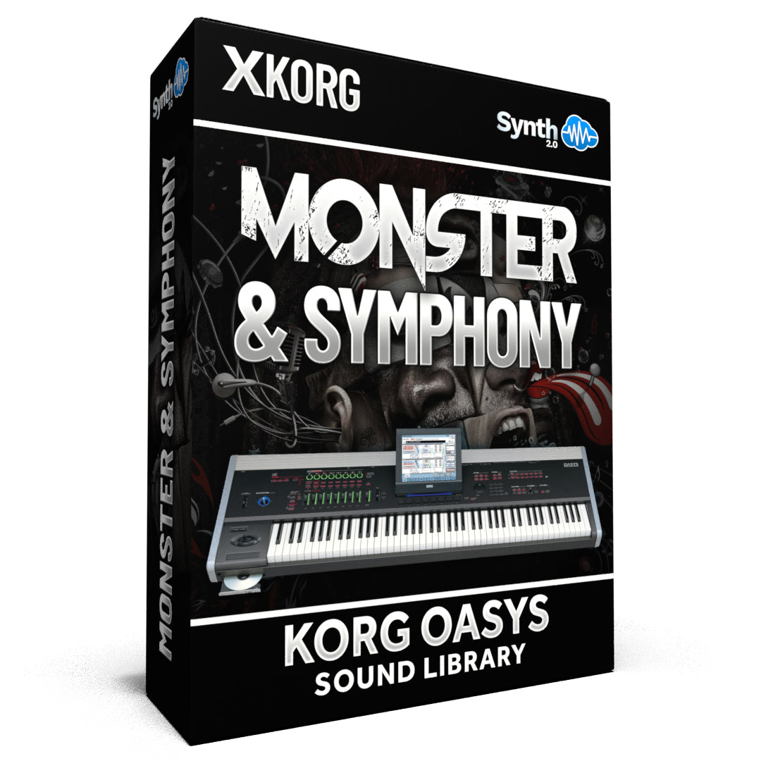 SCL084 - ( Bundle ) - Monster and Symphony + World Piano - Korg Oasys