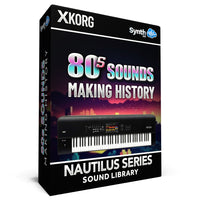 FPL018 - ( Bundle ) - 80s Sounds - Making History + Coverlogia V3 - Korg Nautilus