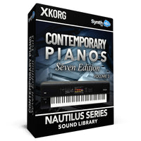 DRS004 - ( Bundle ) - Contemporary Pianos V3 - Seven Edition + Contemporary Brass V1 - Korg Nautilus