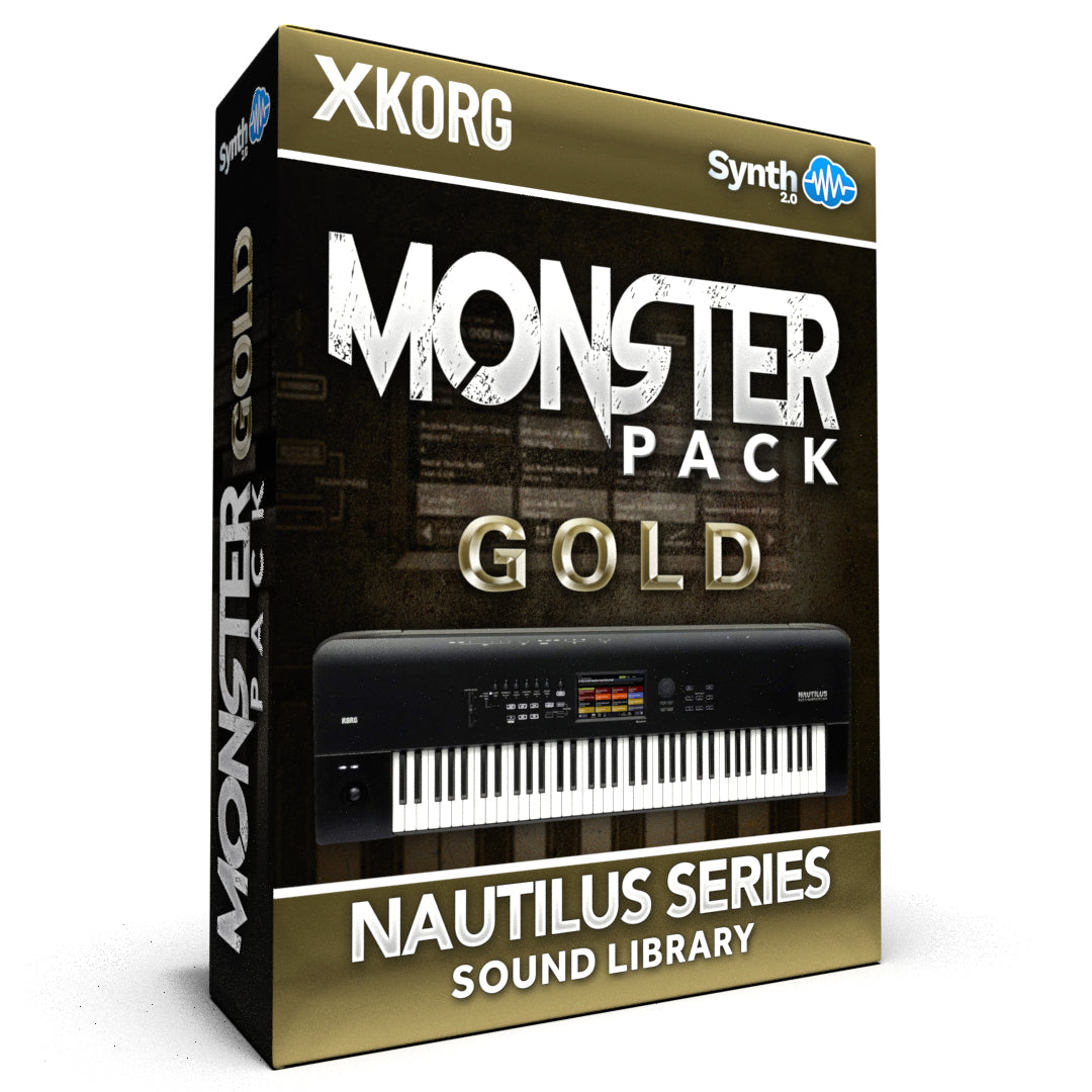 SCL191 - Monster Pack Gold - Korg Nautilus Series ( over 500 presets )