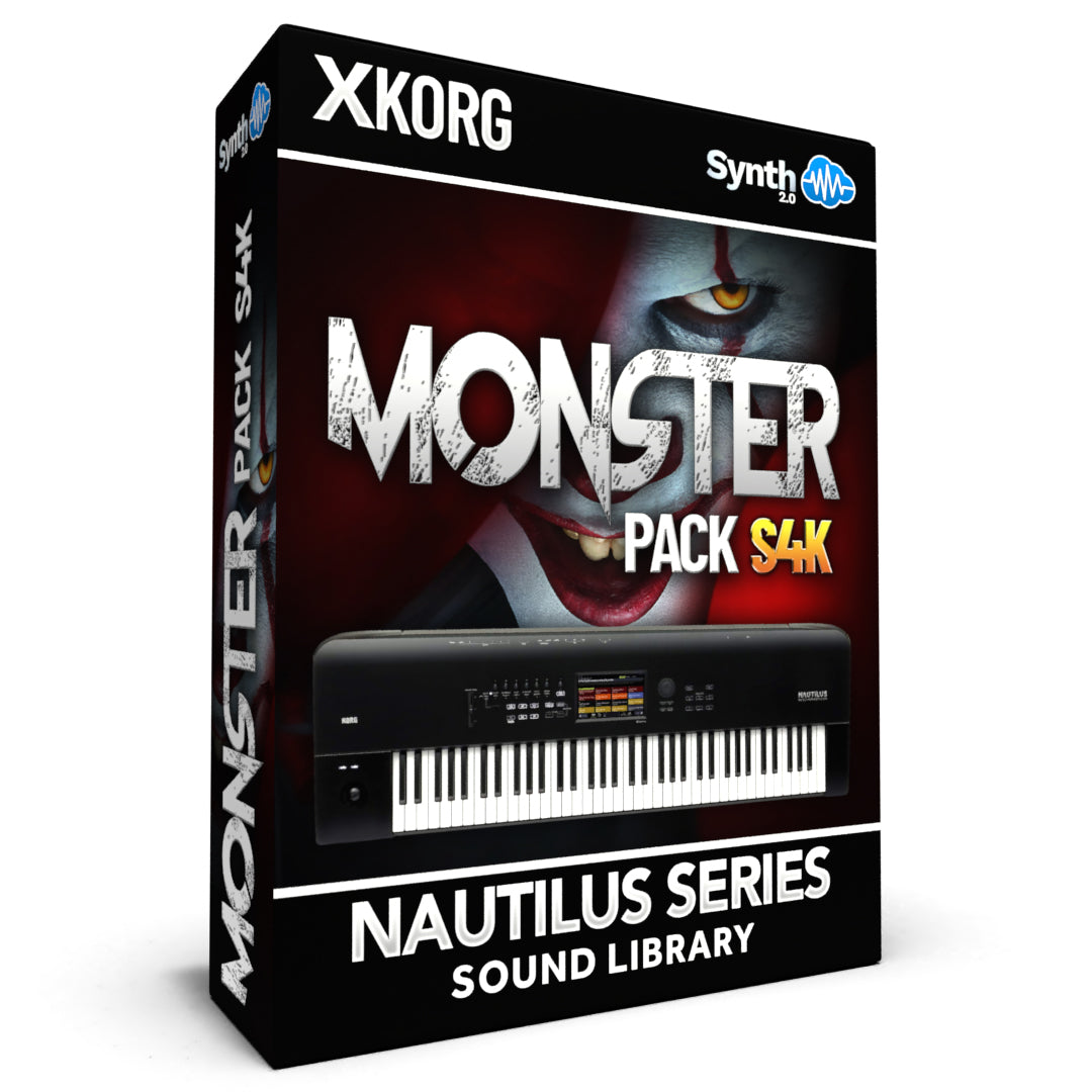 SCL207 - ( Bundle ) - Monster Pack S4K + Monster Pack MKIII - Korg Nautilus Series