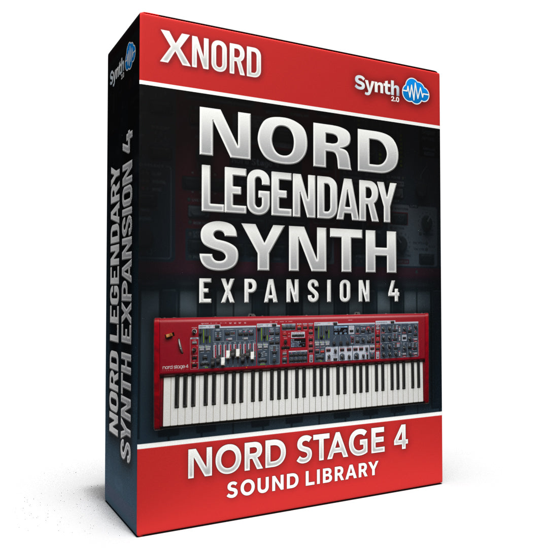 DVK019 - PREORDER - Nord Legendary Synth Expansion 04 - Nord Stage 4 ( 15 presets )