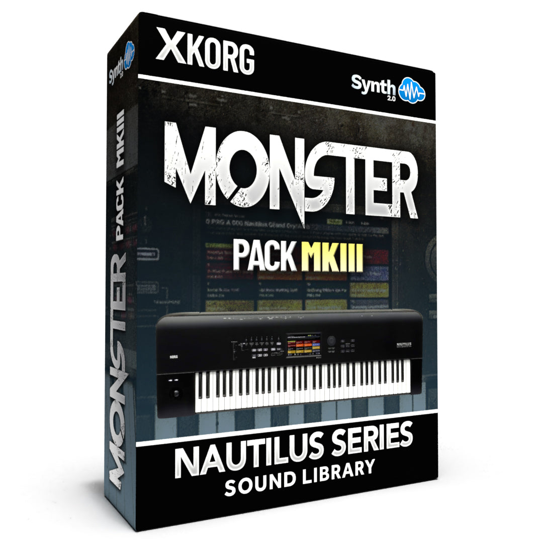 LDX099 - Monster Pack MKIII - Korg Nautilus Series ( over 300 presets )