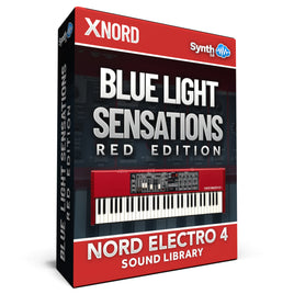 GPR015 - Blue Light Sensations (Red Edition) - Nord Electro 4 ( 30 presets )