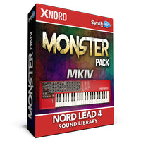 LDX178 - Monster Pack MKIV - Nord Lead 4 / Rack ( 162 presets )